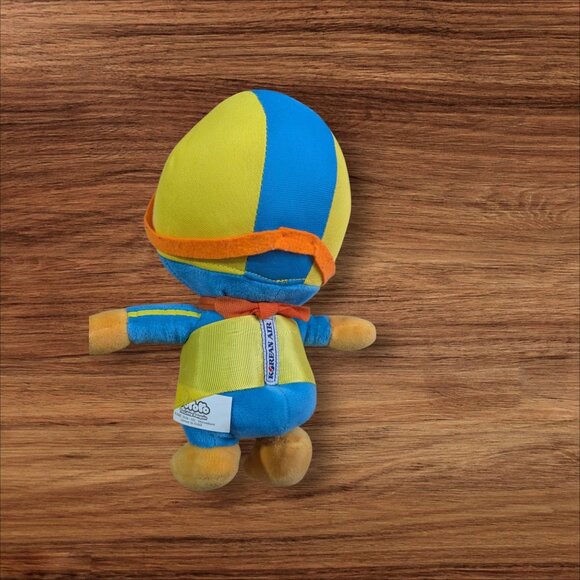 Pororo The Little Penguin Plush Toy With Yellow belt band 8" - Picture 2 of 8